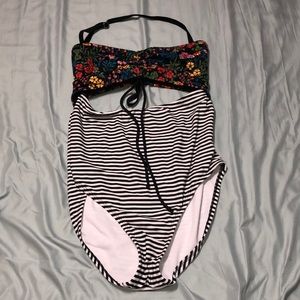 One piece bathing suit